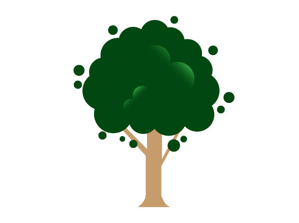 Graphic of a tree