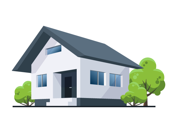 Graphic of a building
