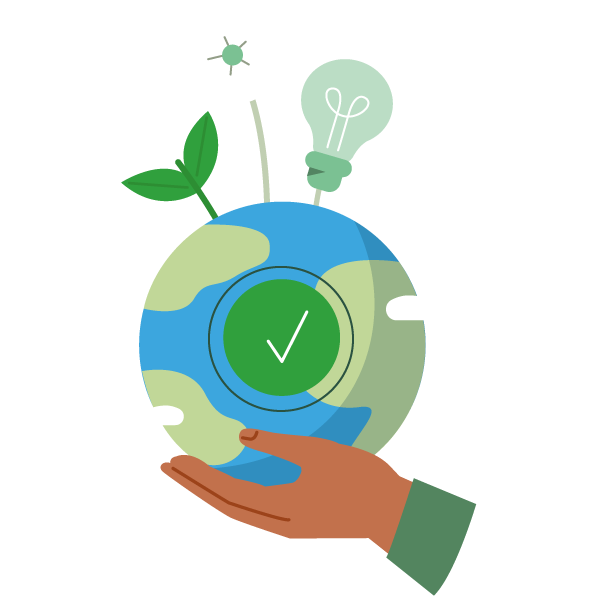 Mole Valley Website – Hompage -08-v2 Graphic with person holding globe