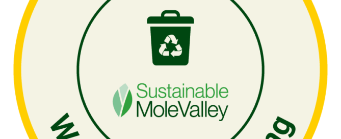 Climate action Badge labelled 'Waste and Recycling'.